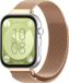 Strap-it Milanees gevlochten RVS bandje met magneetsluiting - rosé goud
