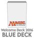 Magic: The Gathering Welcome Deck 2016: Deck Bleu