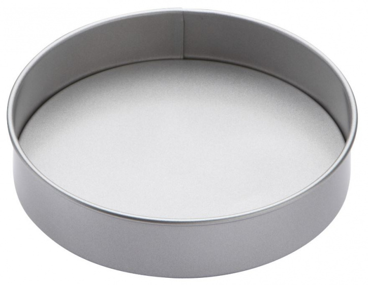 Kitchen Craft bakvorm 20 x 3,5 cm aluminium zilver