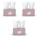 FIFTYEIGHT PRODUCTS Tassen - Set van 2 bekers - met verbijsterd en vrolijk gezicht - set nr 2 - Porselein