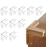 HoneyHolly 10 stuks hoekbeschermers voor kinderen, hoekbescherming van rubber, voor kinderveiligheid thuis, met bijgewerkte secondelijm, voor tafelmeubels