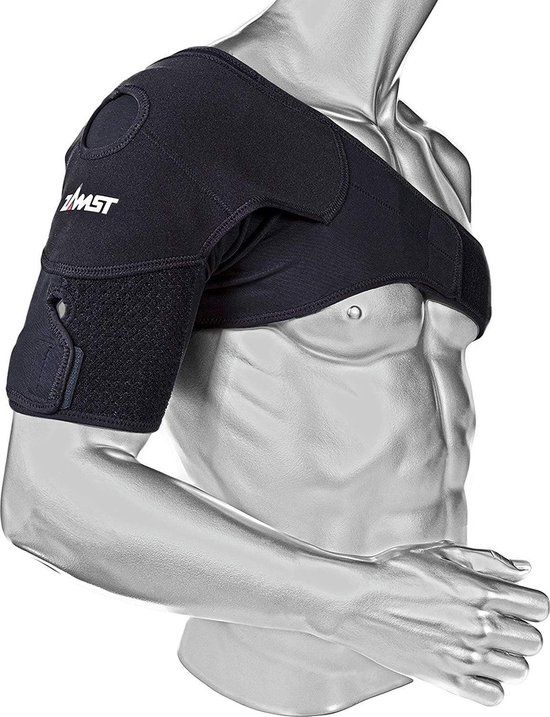 Zamst Schouderbandage - Zwart - M - Neopreen - 4-seizoenen