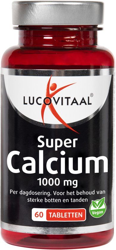 Lucovitaal Super Calcium 1000 mg - 60 tabletten