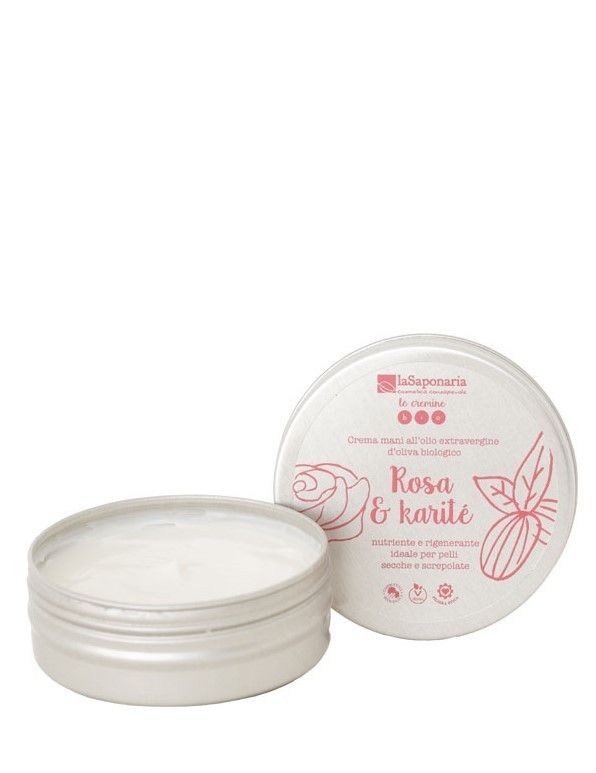 la saponaria Handcreme bio roos & shea butter 60ml