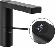REA Amar Lcd Black Low Wastafelkraan Mat Zwart