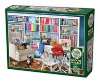Cobble Hill Puzzel 1000 Pièces : Coin Couture Cosy