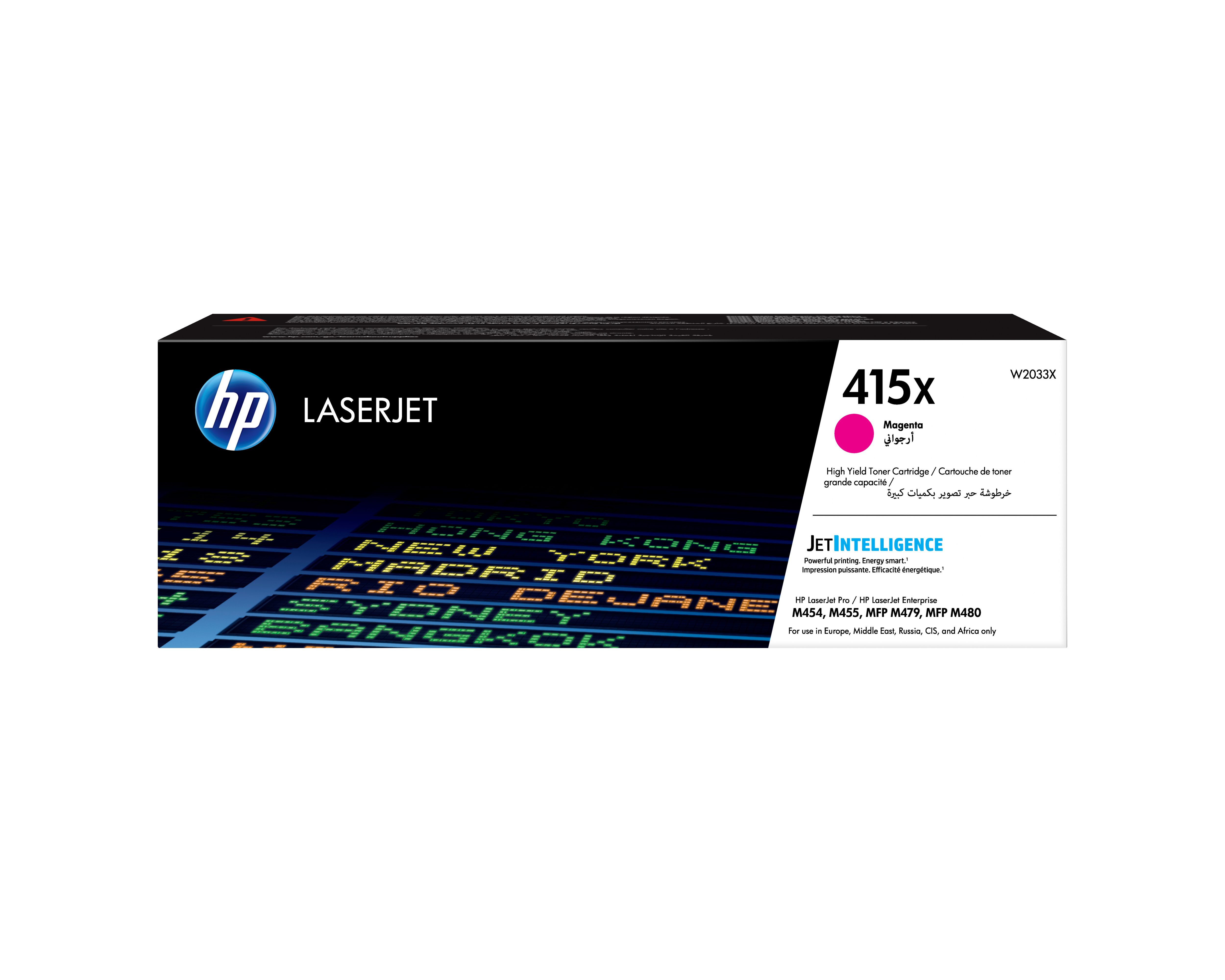 HP 415X High-Capacity Magenta Toner Cartridge - Original