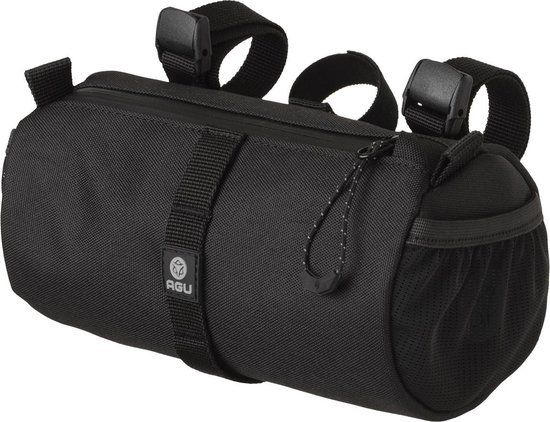 AGU Bikepacking Venture Roll Bag - 1.5L - Black - Handlebar Bag - Recycled Polyester