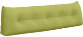 vidaXL Coussin de dossier Vert clair 160 x 24 x 50 cm Tissu