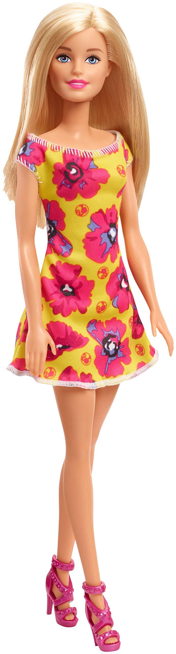 Barbie Bloemenjurk Blondine