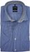 OLYMP Luxor modern fit overhemd - korte mouw - donkerblauw met wit geruit (contrast) - Strijkvrij - Boordmaat: 42