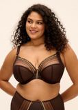 Elomi Matilda Plunge BH Gold Rush - Maat 85G - Bruin/Goud