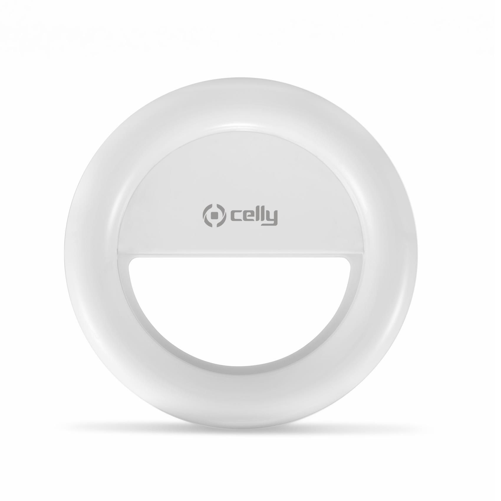 Celly Clicklight RGB LED Panel Light - Round - White - Battery Powered