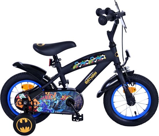 Batman Kinderfiets - Jongens - 12 inch - Zwart