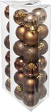 Atmosphera Boules de Noël - 36 pièces - Bronze - Plastique - Brillant et Mat
