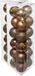 Atmosphera Boules de Noël - 36 pièces - Bronze - Plastique - Brillant et Mat