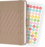 Sigel Jolie Impress - Weekagenda 2023 - A6 - Desert Brown - Hardcover