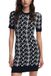 Desigual Dames Flat Knit Dress Short Sleeve dames Jurk
