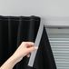 Unyqoos® Zelfklevende Verduisteringsgordijn met Klittenband - Zwart