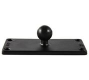 RAM Mounts RAM-B-202U-25 B-Kogel (25 mm) Aluminium Base Rechthoek 51 x 127 mm