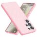 Samsung Coque Hybride Galaxy S25 Ultra - Série Stylish Glitter - Rose