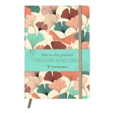 Clairefontaine 116255C Personal Diary A5 Dot Grid Paper Floral Pattern Multicolour