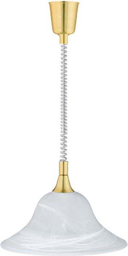 BES LED Trion Voluna LED Hanglamp - Mat Goud - Rond - E27