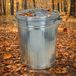 Mojawo 55 liter asbakcontainer met deksel