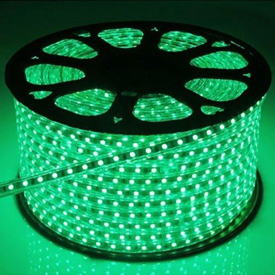 LED Strip 230V - Groen - 7 meter - IP66