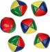 Angel Toys Jongleerballen - 6x - gekleurd - in koker - speelgoed