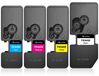 TK5450 Cartouches de toner multicolores compatibles - Lot de 4