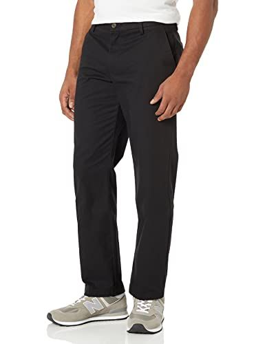 Amazon Essentials Men's Straight-Fit Wrinkle-Resistant Flat-Front Chino Pant