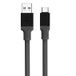 Tactical Fat Man Câble USB-A vers USB-C – 1 mètre – Gris