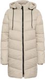 Kaffe Kasusanne Puffer Jas Dames Beige Maat 44