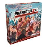 Asmodee CMON Zombicide 2nd Edition - Washington Z.C. Uitbreiding Expertspel Dungeon Crawler 1-6 spelers Vanaf 14 jaar + 60 minuten Duits