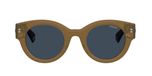 Polaroid Pld 6240/s/x Yellow Cat Eye Blue 48mm Lunettes de soleil polarisées unisexes