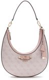 GUESS Lindsey Hobo schoudertas Orchid Logo oud roze