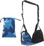 Shenzhen Haorui Industrial Technology Co., Ltd. Repose-pieds d'avion - Repose-pieds suspendu de voyage pour avion, voiture - Coussin de siège essentiel avec sac de rangement