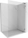 Mexen Lunar L paroi de douche Walk-in droite 60 x 200 cm, transparent 8 mm, gris canon brossé