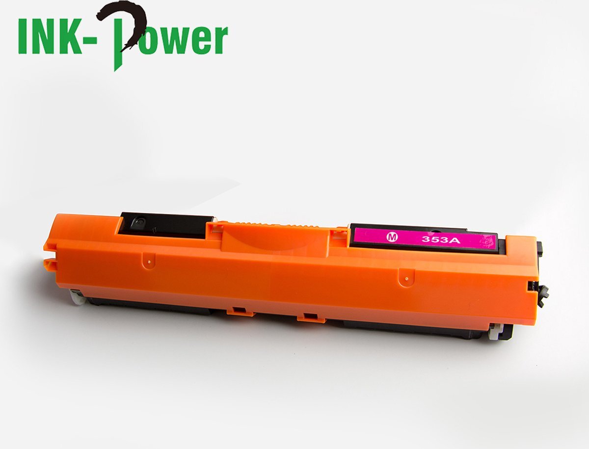 Ink Power Toner Cartridge Magenta voor HP 130A / (CF350A, CF351A, CF352A en CF353A) | Geschikt voor HP Color Laserjet Pro MFP M176N, M177FW & M170 Series