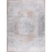 Surya LSR2336-679 Tapijt Binnen Rechthoek Polypropyleen (PP), Polyester Lichtbeige, Wit, Licht Grijs, Grijs, Zilver 200x275 cm