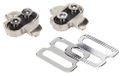 Cicli Bonin Unisex Volwassen Zeray Sc-03 Pedaalschoenplaatjes - Zilver, One Size