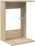 vidaXL Bijzettafel Sonoma Eiken 40 x 38 x 62,5 cm Bewerkt hout