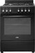 Everglades EVCK6012 - 60CM Gas Cooker - Matte Black - 5 Year Warranty