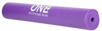 ONE FITNESS YM01 Yogamat - Paars - 3 mm dik - PVC - Antislip