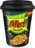 Aiki Yakisoba Noodles Curry - 8 stuks
