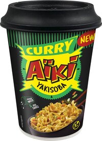 Aiki Yakisoba Noodles Curry - 8 stuks