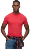 Superdry Organic Cotton Essential Logo T-shirt Heren M Cranberry Crush Red