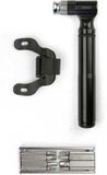 LUND-STOUGAARD Society Paris - Kleine Fietspomp en Bike Repair Tool - RVS - Aluminium - Luxe Geschenkdoos