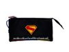 CyP Brands Superman étui, matériel scolaire, bleu, produit officiel, noir, M